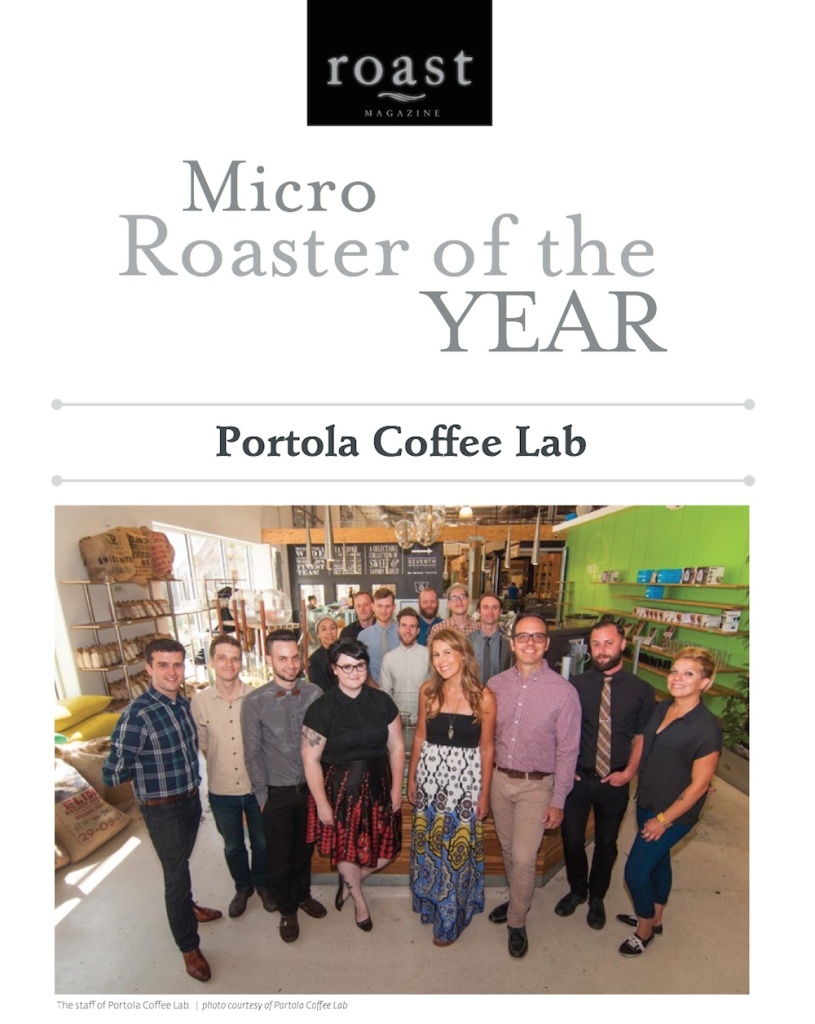 The staff of Portola Coffee Lab