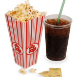 popcorn and movie