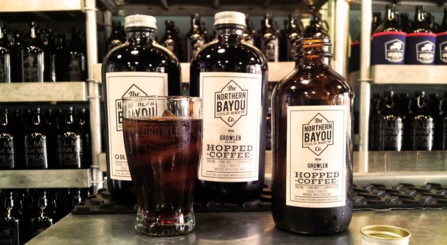northern bayou hopped cold brew coffee