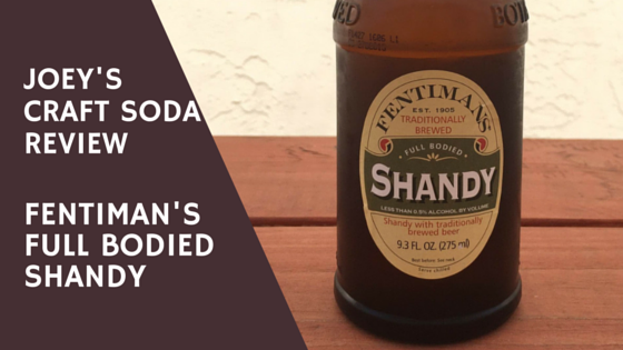 Fentiman's full bodied shandy soda