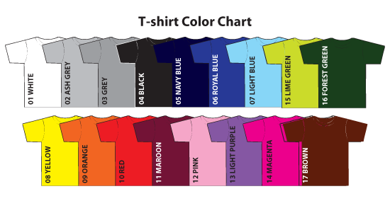 t-shirt-color-chart